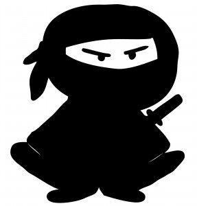 Ninja cartoon character